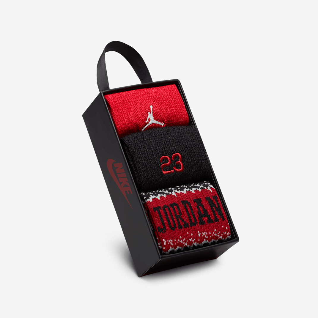 Jordan MJ Holiday Crew Socks (3 Pairs) - Image 5