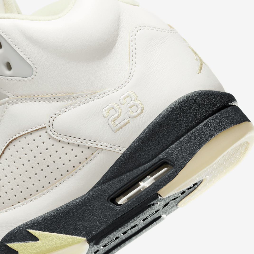 Air Jordan 5 Retro "Luminous Green and Sail" - Image 9